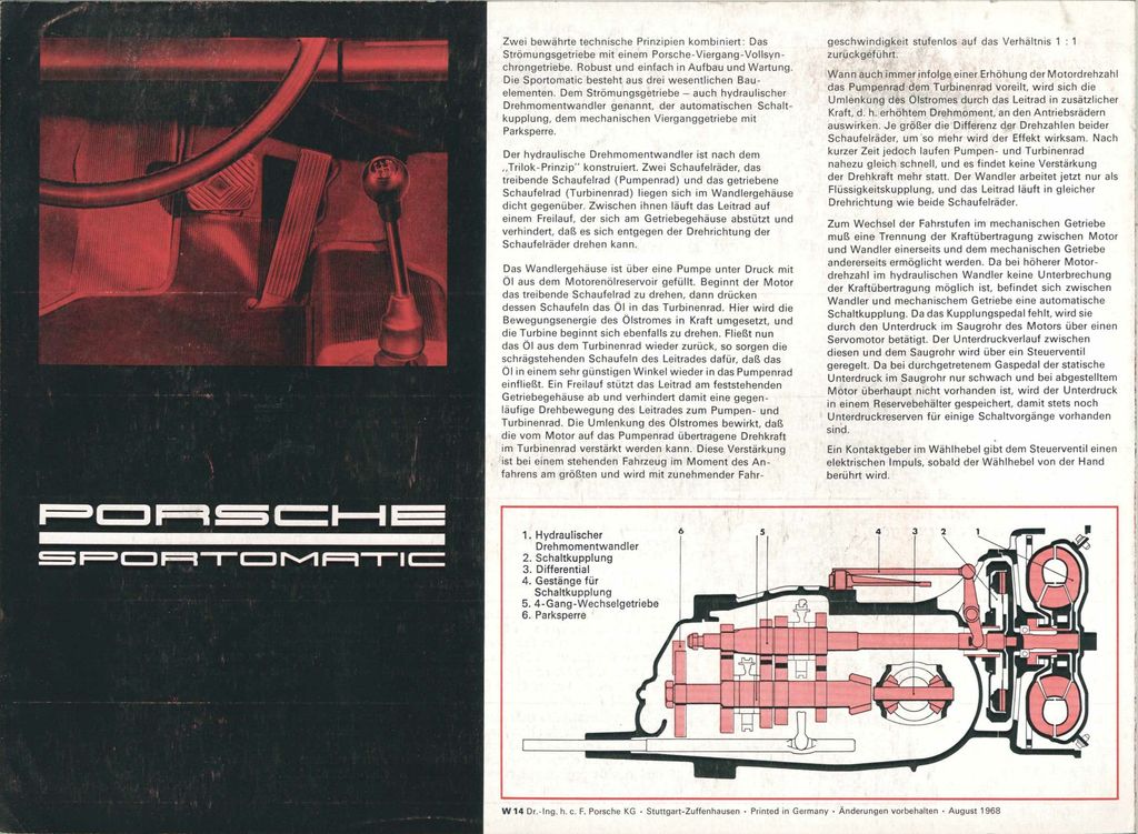 Porsche Literature Sporto