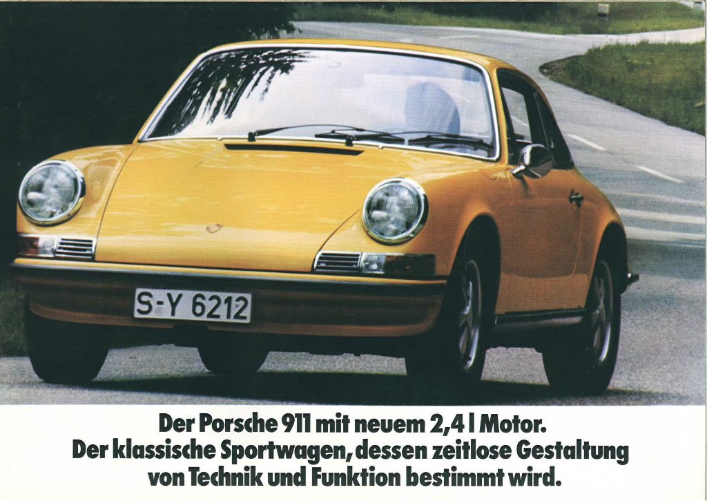 Porsche Literature 911 - 72