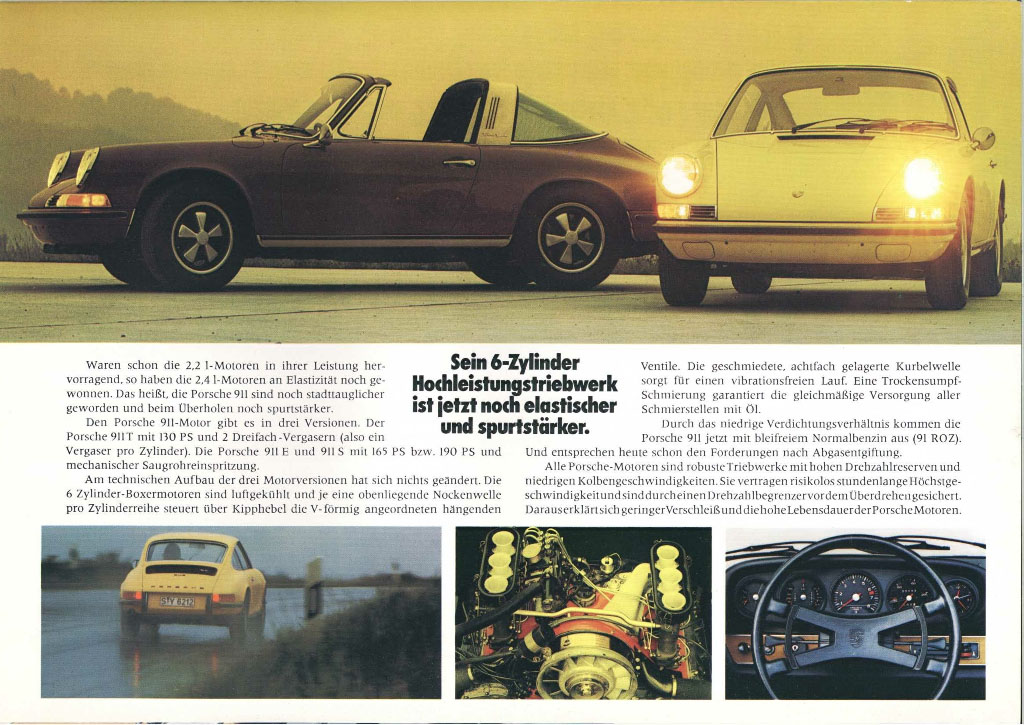 Porsche Literature 911 - 72